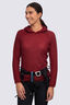 Macpac Women's Nitro Fleece Pullover, Pomegranate, hi-res