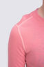 Macpac Kids' 220 Merino Long Sleeve Top, strawberry Ice, hi-res