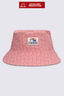 Macpac Winger Reversible Bucket Hat, Endless Sky/Dusty Cedar Print, hi-res