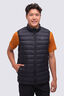 Macpac Men's Uber Light Down Vest ♺, Black, hi-res
