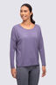 Macpac Women's Eva Long Sleeve T-Shirt, Cadet, hi-res