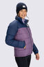 Macpac Women's Halo Down Jacket ♺, Naval Academy/Grape Jam, hi-res