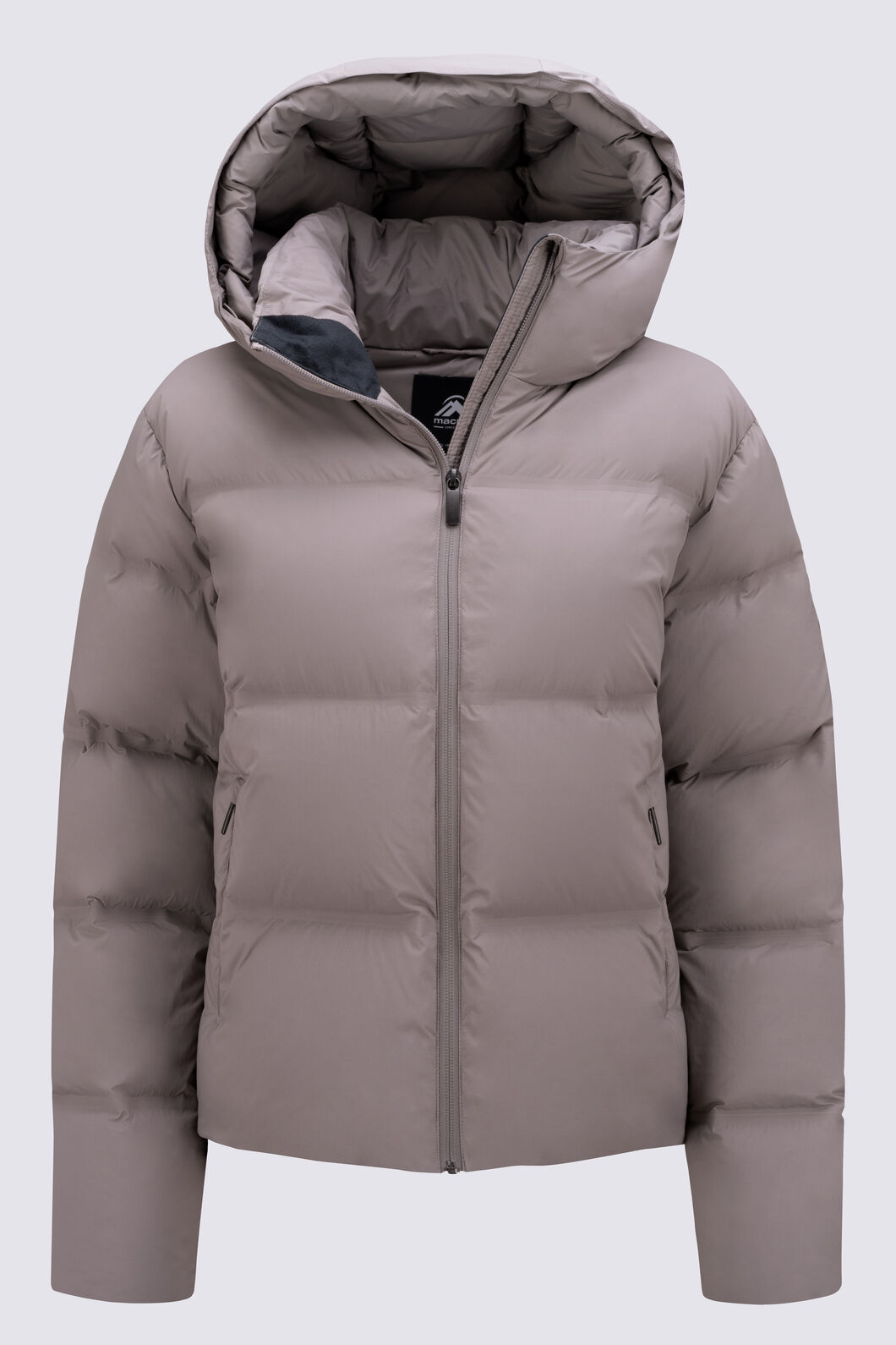 Macpac Women's Orb Hooded Down Jacket, Shale, hi-res