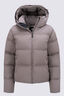 Macpac Women's Orb Hooded Down Jacket, Shale, hi-res