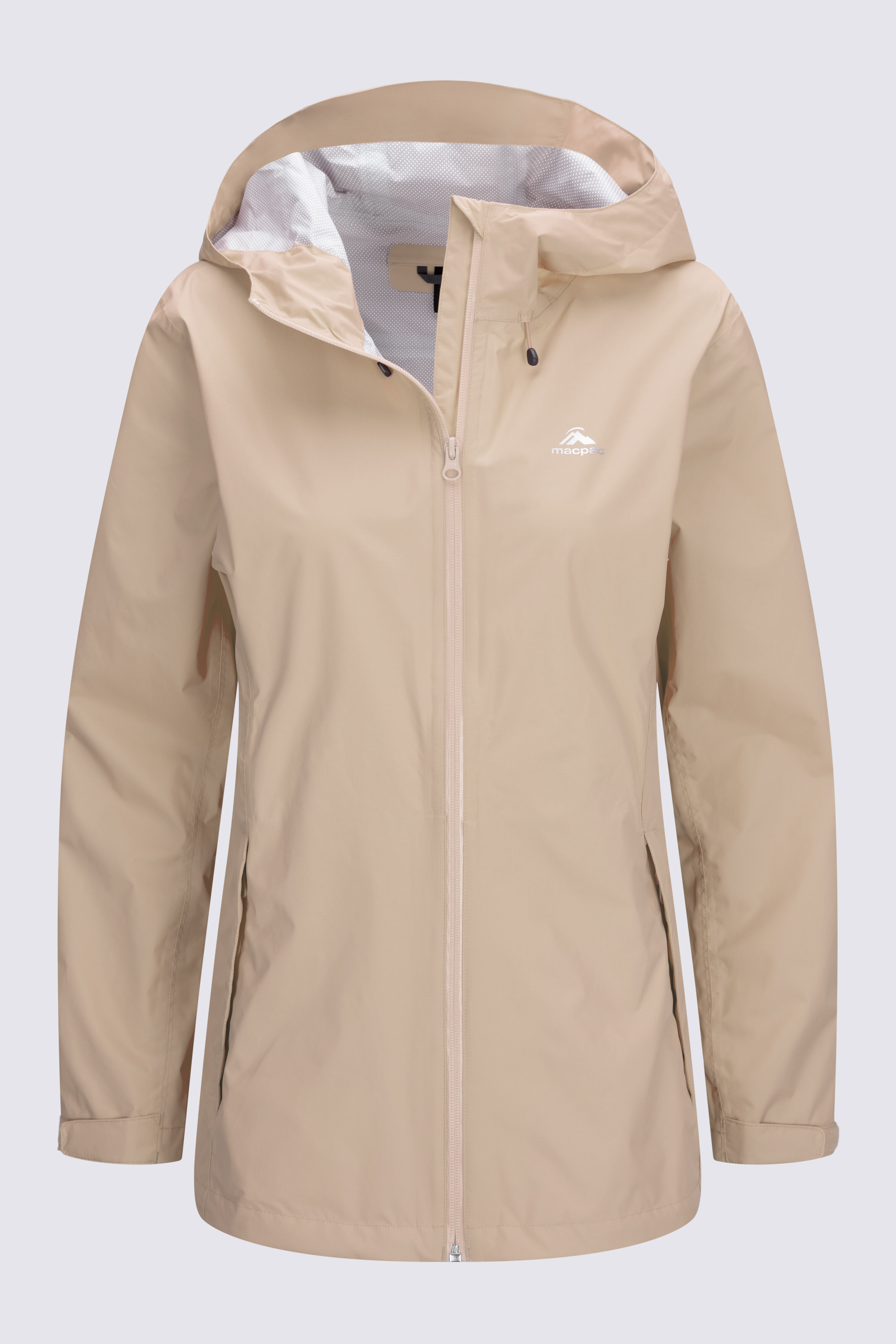 Womens tan rain jacket hotsell