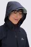 Macpac Women's Traverse Rain Jacket, Black, hi-res