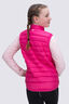 Macpac Kids' Uber Light Down Vest, Raspberry Sorbet/Lotus, hi-res