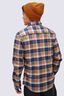 Macpac Men's Sutherland Slim Flannel Shirt, Toasted Coconut Plaid, hi-res