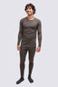 Macpac Men's Long Sleeve Exothermal Top, Kambaba, hi-res