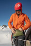 Macpac Men's Pisa Hooded Fleece Jacket, Red Orange, hi-res