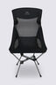 Macpac Lightweight High-Back Chair V2, Black/Black, hi-res