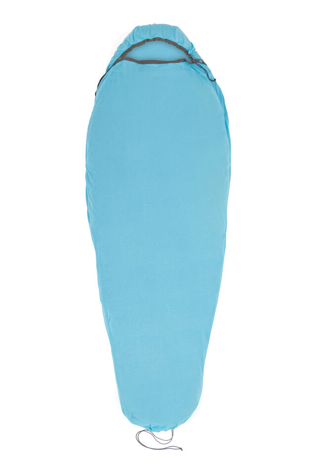 Sea to Summit Breeze Sleeping Bag Liner - Mummy, Blue Atoll, view 1