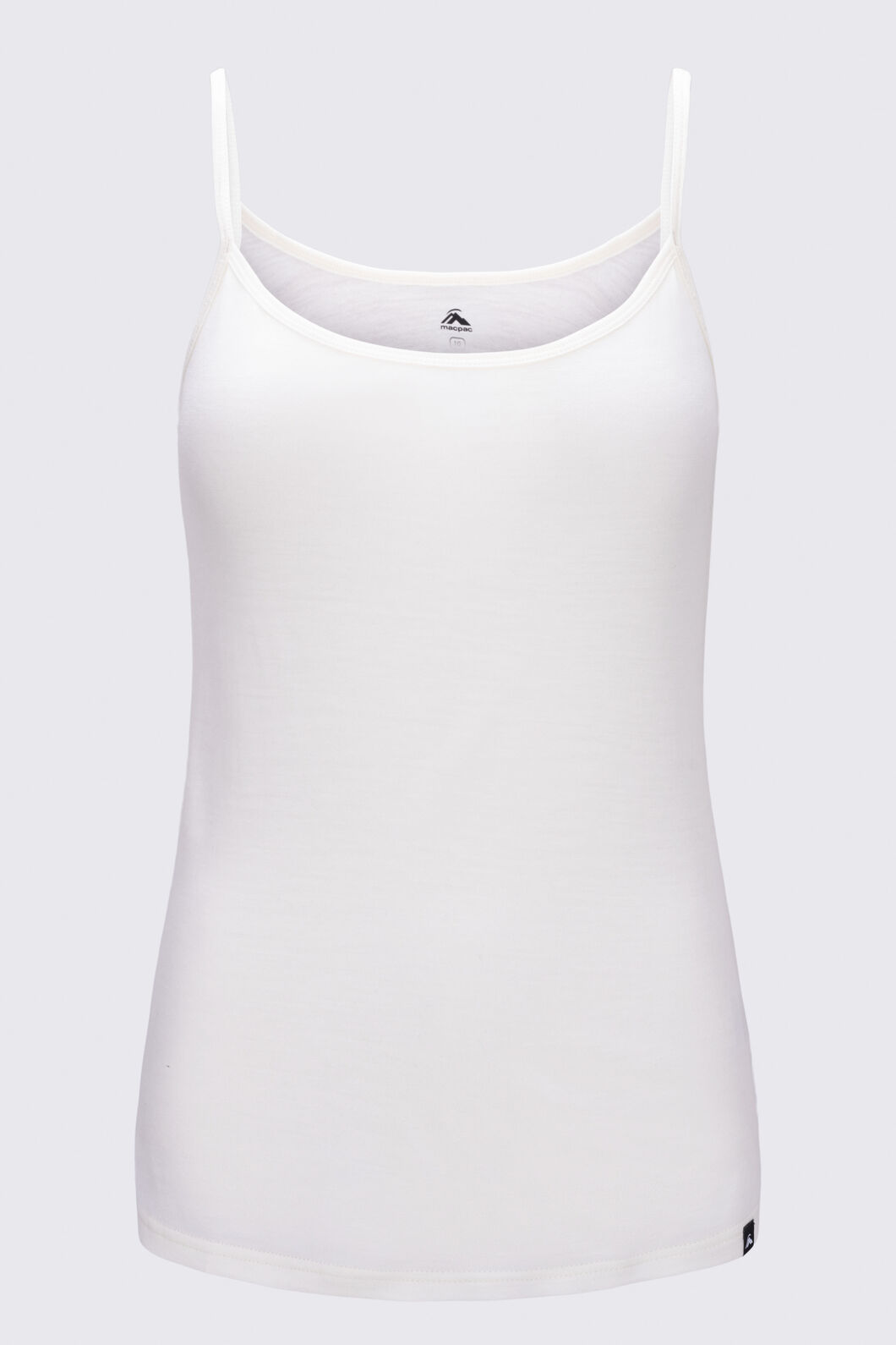 Macpac Women's 150 Merino Camisole, Snow White, hi-res