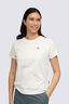 Macpac Women's Te Papakura O Taranaki NP Fairtrade Organic Cotton T-Shirt, Tofu, hi-res