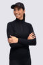 Macpac Women's Kauri 280 Merino Pullover, Black, hi-res