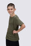Macpac Kids' Journey  Fairtrade Organic Short Sleeve T-Shirt, Four Leaf Clover, hi-res