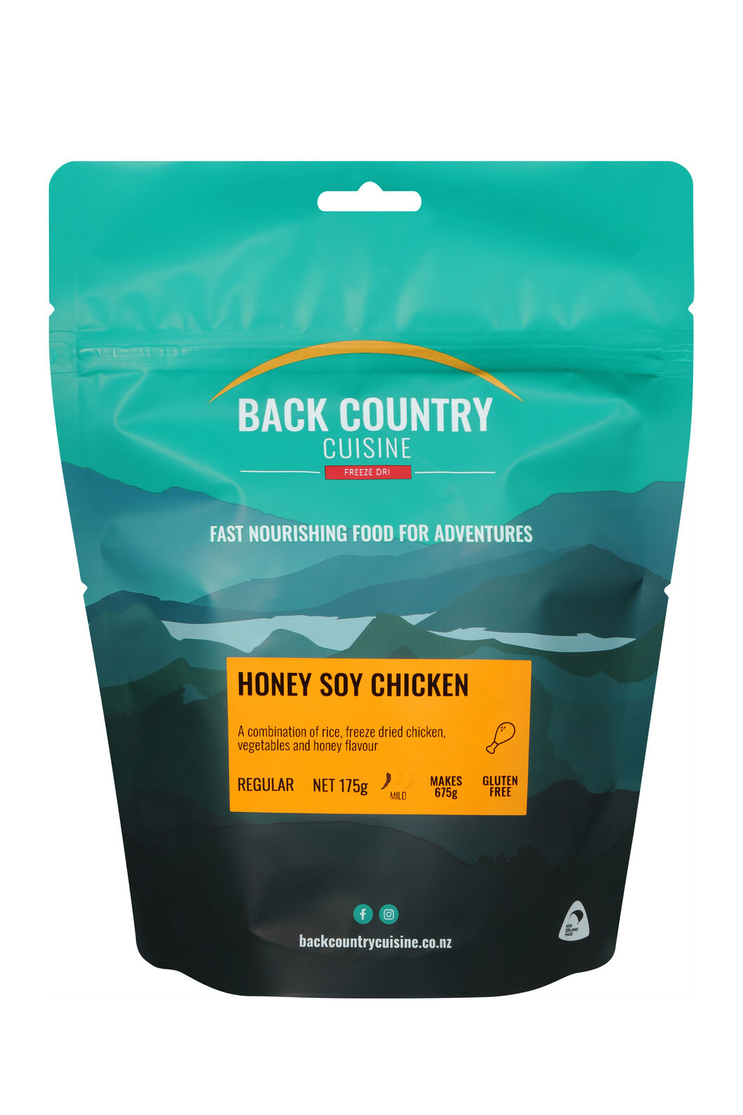 Back Country Cuisine Honey Soy Chicken —175 g, None, hi-res