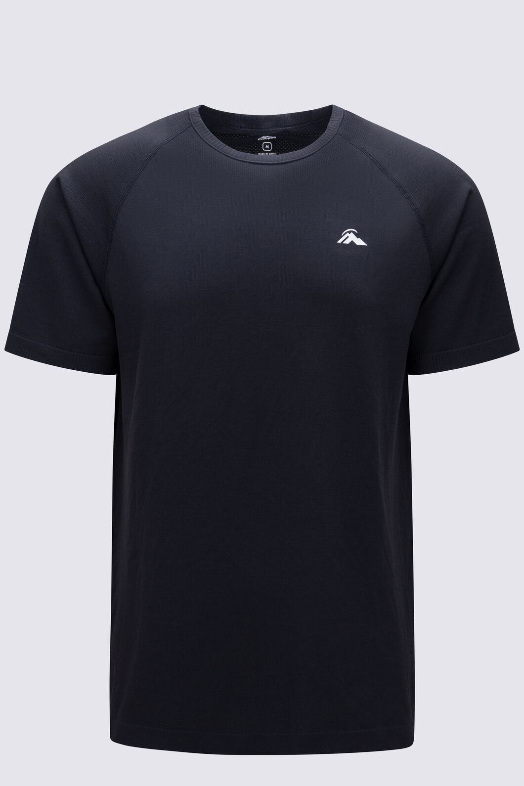 Macpac Men's Limitless Repreve®  Short Sleeve T-Shirt, Black, hi-res