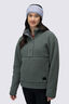 Macpac Women's Pandora High Pile Fleece Pullover, Urban Chic, hi-res