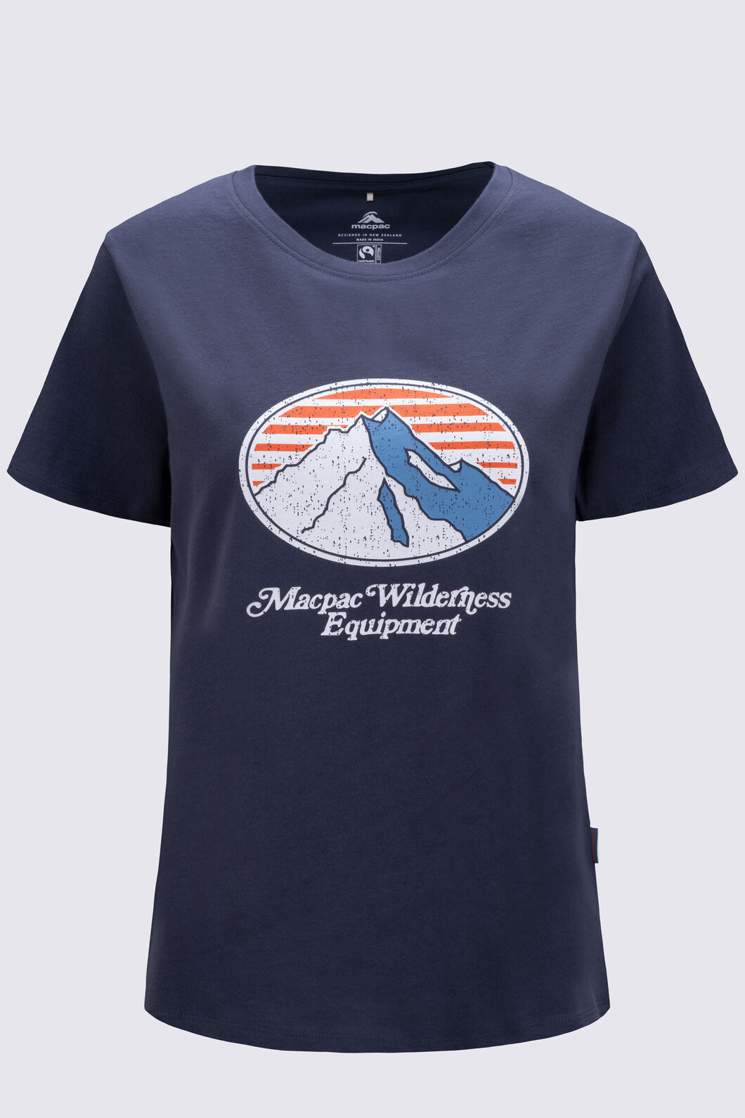Macpac Women's Wilderness Equipment Fairtrade Organic Cotton Short Sleeve T-Shirt, Odyssey, hi-res