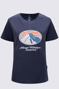 Macpac Women's Wilderness Equipment Fairtrade Organic Cotton Short Sleeve T-Shirt, Odyssey, hi-res