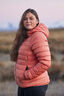 Macpac Women's Uber Light Hooded Down Jacket, Apricot Brandy, hi-res