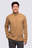 Macpac Men's Tui Fleece Pullover, Dull Gold, hi-res