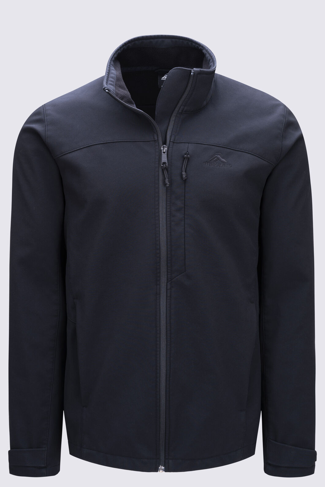Macpac Men's Sabre Softshell Jacket, Black, hi-res