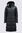 Macpac Women's Aurora Long Hooded Down Coat, Black, hi-res