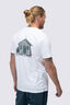 Macpac Men's Cameron Hut Fairtrade Organic Cotton Short Sleeve T-Shirt, White, hi-res