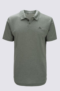 Macpac Men's Eyre Polo, Sea Spray, hi-res
