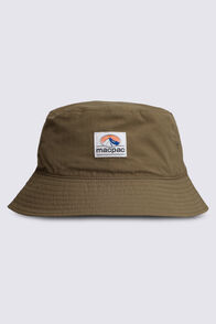 Macpac Winger Reversible Bucket Hat, Military Olive/Black, hi-res