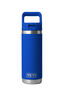 YETI&reg; Rambler&reg; Bottle with Straw Cap &mdash; 18 oz, ROYAL BLUE, hi-res