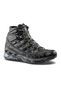 La Sportiva Women's Ultra Raptor II Mid Hiking Boots, Carbon/Topaz, hi-res