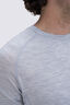 Macpac Men's 150 Merino Long Sleeve Top, Light Grey Marle, hi-res