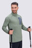 Macpac Men's Crest Fleece Pullover, Sea Spray, hi-res