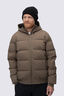 Macpac Men's Narvi Hooded Down Jacket, Stone Grey, hi-res