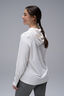 Macpac Women's brrr&deg; Long-Sleeve Hooded Top, Coconut Milk, hi-res