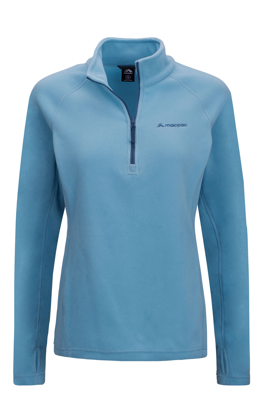 Macpac Women's Tui Fleece Pullover, Delphinium, hi-res