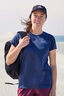 Macpac Women's Eyre T-Shirt, Navy, hi-res