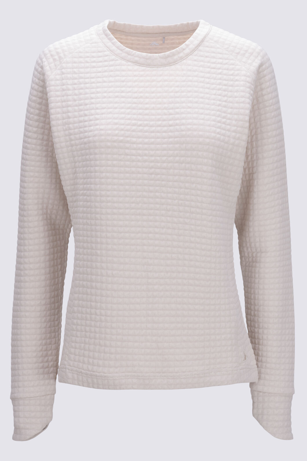 Macpac Women's Capsule Crew, Pumice Stone, hi-res