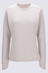 Macpac Women's Capsule Crew, Pumice Stone, hi-res