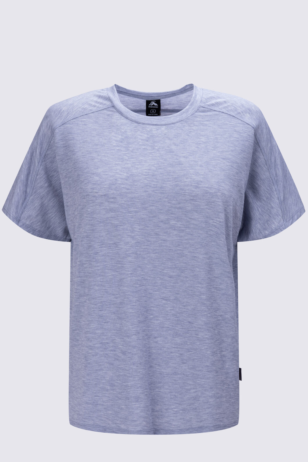 Macpac Women's Eva Short Sleeve T-Shirt, Odyssey Marle, hi-res