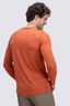 Macpac Men's brrr&deg; Long Sleeve T-Shirt, Brick Orange, hi-res