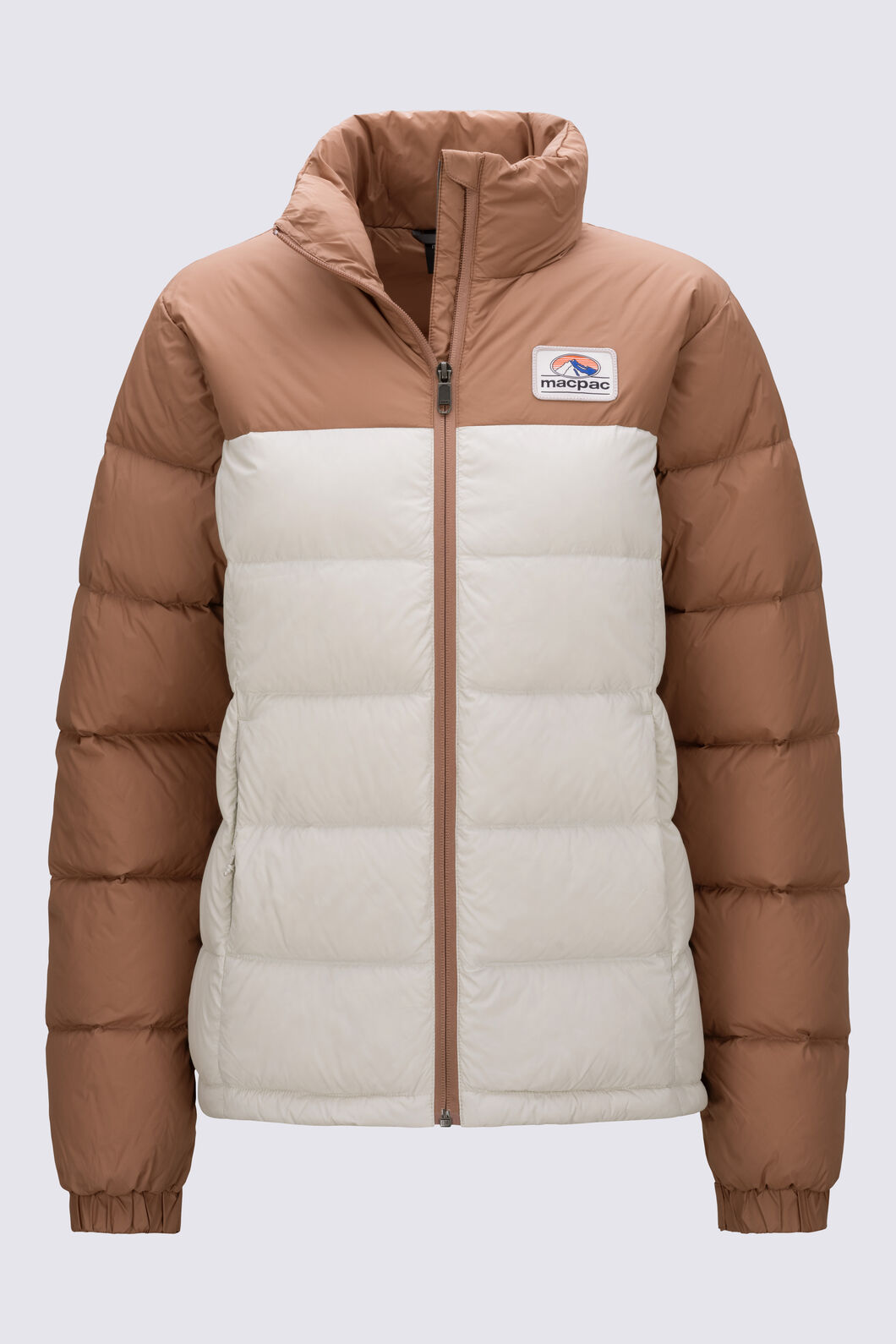 Macpac Women's Halo Down Jacket ♺, Mocha Mousse/Moonbeam, hi-res