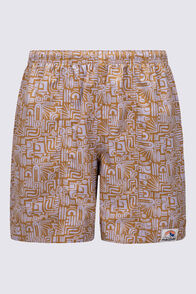 Macpac Men's Winger Shorts, Bone Brown/Lavender Grey, hi-res