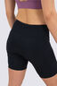 Macpac Women's Caples 7" Short Tights, Black/Black, hi-res