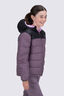 Macpac Kids&rsquo; Starfall Jacket, Asphalt/Arctic Dusk, hi-res