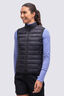 Macpac Women's Uber Light Down Vest ♺, Black, hi-res