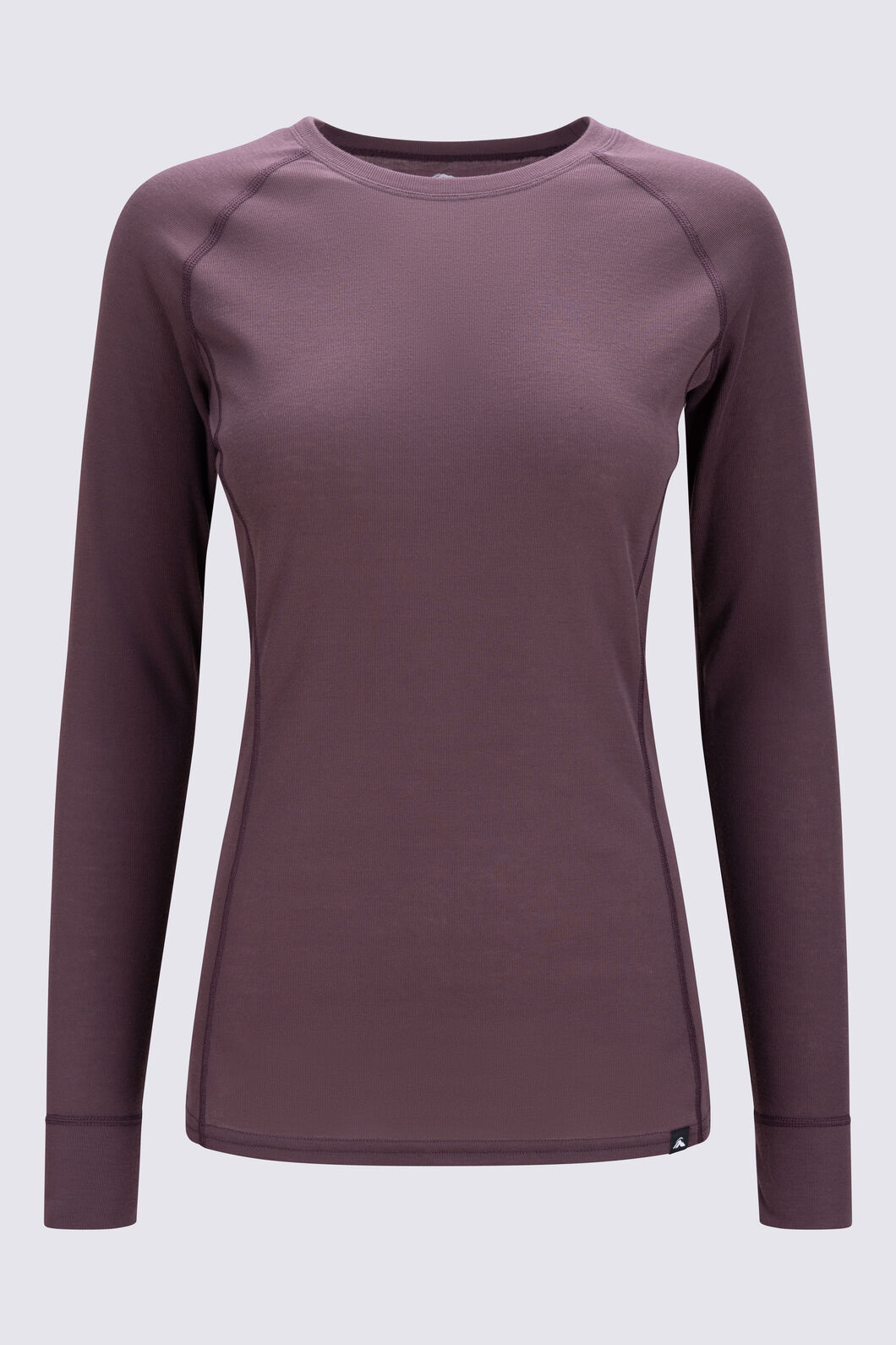 Macpac Women's Geothermal Long Sleeve Top, Huckleberry, hi-res